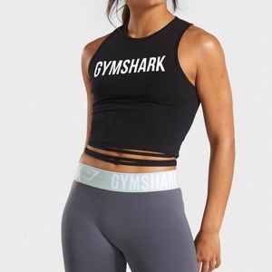 Gymshark Ribbon Crop Top